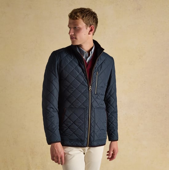 Joules Maynard Mens Jacket Navy - Image 3