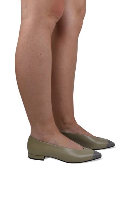 Loro Piana Ballerinas Rebecca Green - Image 2
