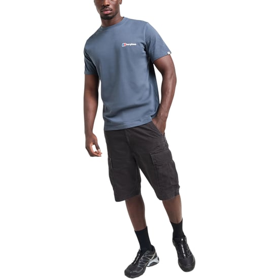 Berghaus Mens Pinnacle Point T Shirt Mountain Fade Back Graphic Cotton T-Shirt - Image 3