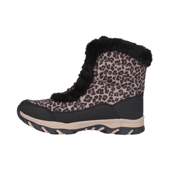 Mountain Warehouse Dames Ohio Luipaardprint Thermische Snowboots (Zwart) - Image 3