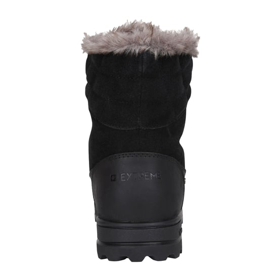 Mountain Warehouse Dam Vostock Läder Vattentäta Termiska Snöboots (Svart) - Image 2