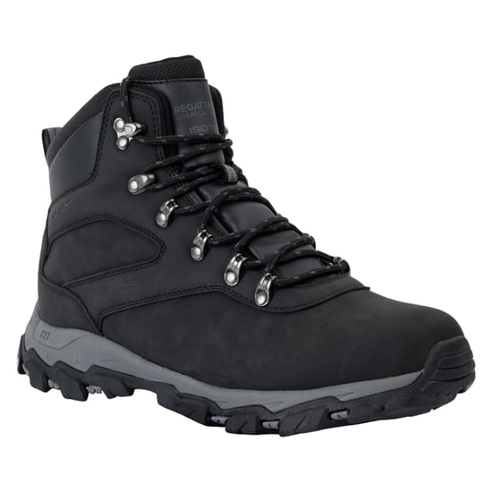 Regatta Mens Holcombe Classic Walking Boots (Black) - Image 1