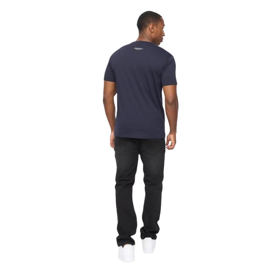 Crosshatch Heren Jampstead T-Shirt (Marine) - Image 2