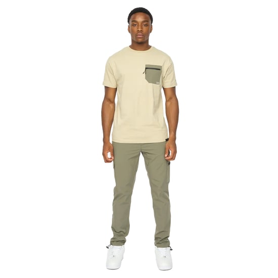 Duck and Cover Heren Kematone T-Shirt (Licht Salie) - Image 4