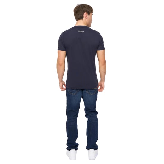 Crosshatch Mannen Shoptown T-Shirt (Marineblauw) - Image 2
