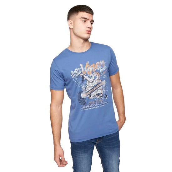 Crosshatch Heren Jerome Assorted Designs T-shirt (Set van 5) (Veelkleurig) - Image 4