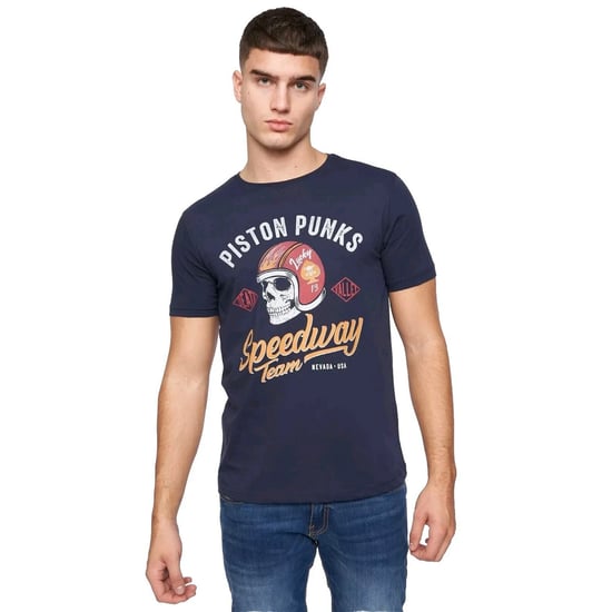 Crosshatch Heren Jerome Assorted Designs T-shirt (Set van 5) (Veelkleurig) - Image 6