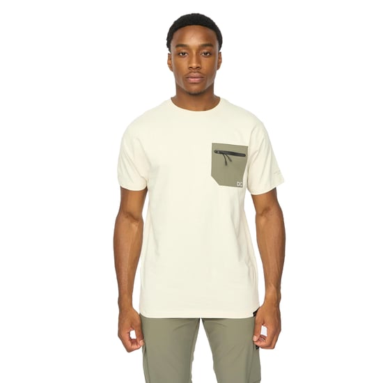 Duck and Cover Heren Kematone T-shirt (Off White) - Image 1