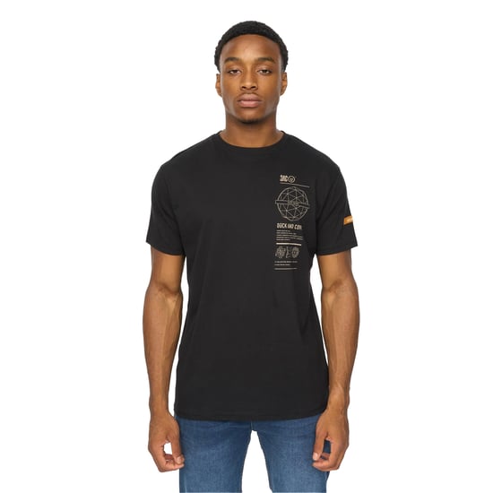 Duck and Cover Heren Ashland T-Shirt (Zwart) - Image 1