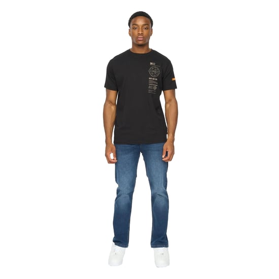 Duck and Cover Heren Ashland T-Shirt (Zwart) - Image 5