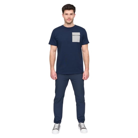 Duck and Cover Heren Limatar T-Shirt (Marine) - Image 5