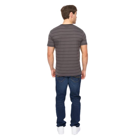 Crosshatch Heren Hemtowns T-Shirt (Zwart) - Image 2