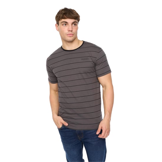 Crosshatch Heren Hemtowns T-Shirt (Zwart) - Image 3