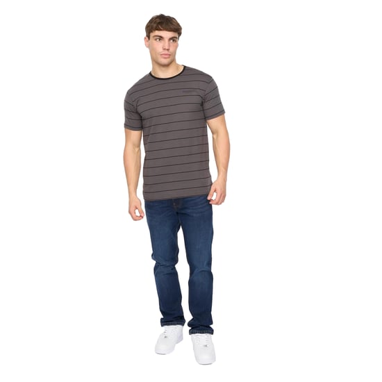 Crosshatch Heren Hemtowns T-Shirt (Zwart) - Image 4