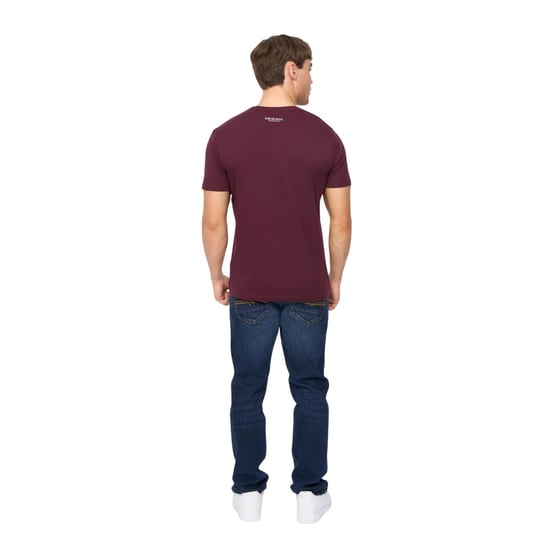 Crosshatch Mannen Hellmere T-Shirt (Rum Rozijn) - Image 2