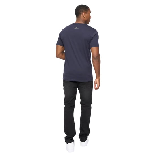 Crosshatch Heren Carrimoore T-Shirt (Marineblauw) - Image 2