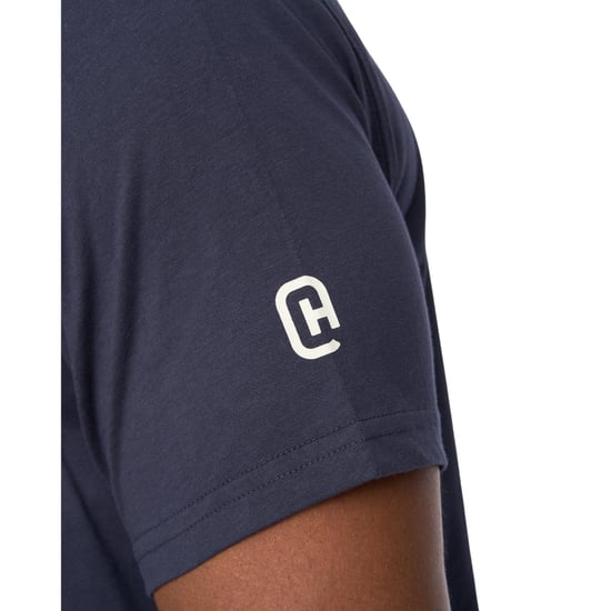Crosshatch Heren Carrimoore T-Shirt (Marineblauw) - Image 3