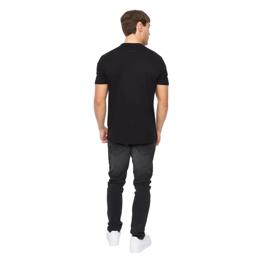 Crosshatch Heren Demiwear T-Shirt (Off White) - Image 2