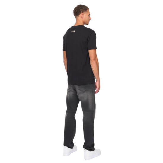 Duck and Cover Mens Primatic T-Shirt (Black) - Image 2