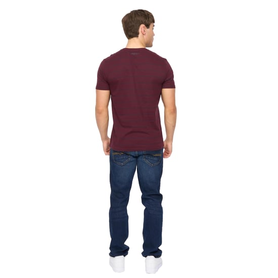 Crosshatch Heren Hemtowns T-Shirt (Rum Rozijn) - Image 2