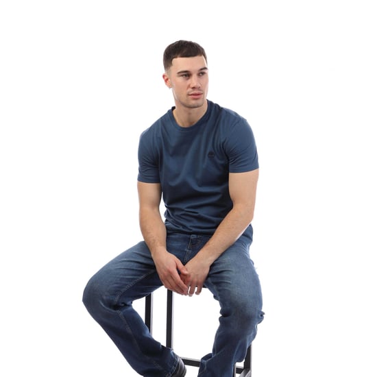 Timberland Heren Dunstan Rivier T-Shirt (Blauw) - Image 4