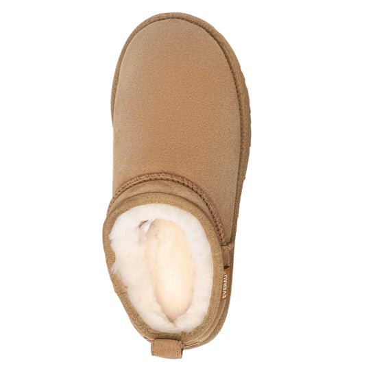 EverAu Womens/Ladies Quail Leather Slippers (Chestnut) - Image 3