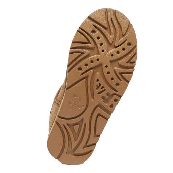 EverAu Womens/Ladies Quail Leather Slippers (Chestnut) - Image 4