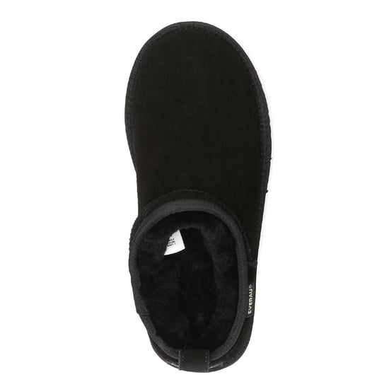 EverAu Womens/Ladies Quail Leather Slippers (Black) - Image 3