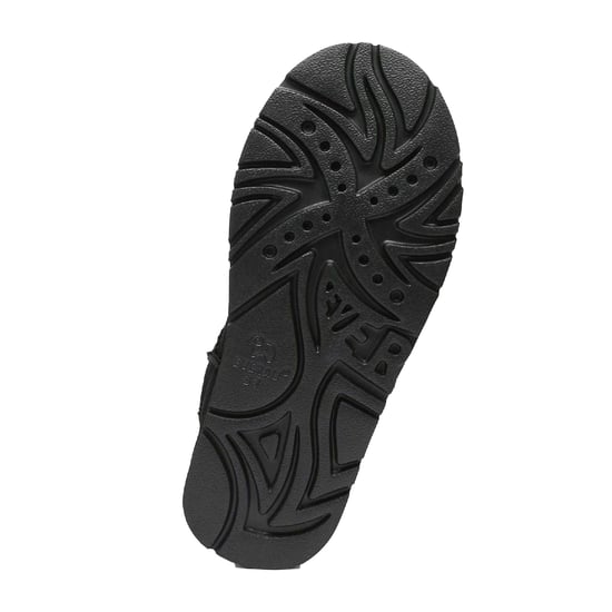 EverAu Womens/Ladies Quail Leather Slippers (Black) - Image 4