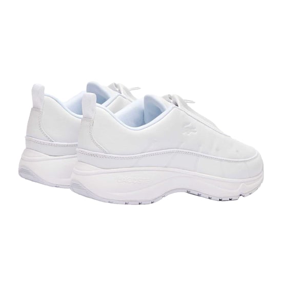 Lacoste Heren Audyssor Leren Ritssportschoenen (Wit) - Image 2