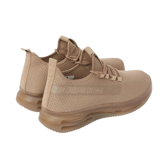 Crosshatch Herr Matfen Flyknit Träningsskor (Sand) - Image 2