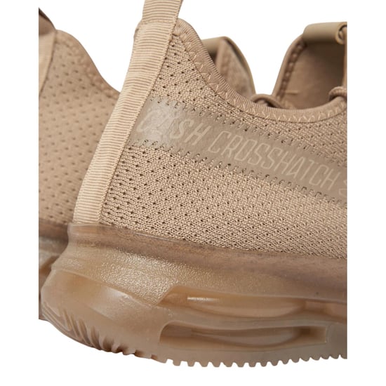 Crosshatch Herr Matfen Flyknit Träningsskor (Sand) - Image 4