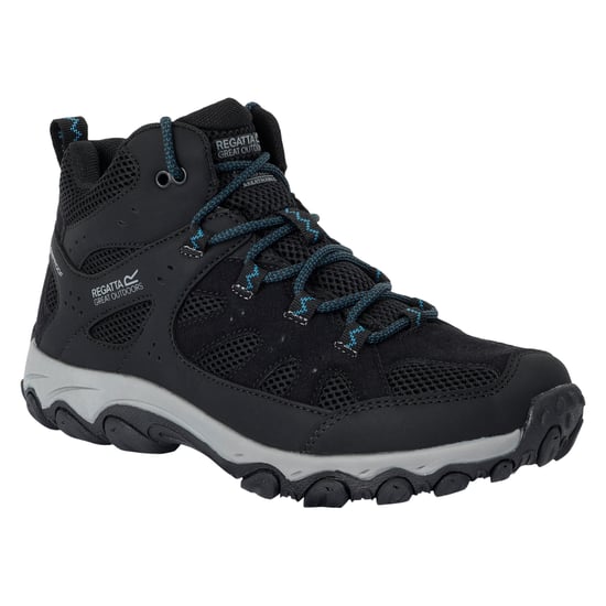 Regatta Dames/Dames Edgepoint IV Mid Cut Wandelschoenen (Zwart/stormblauw) - Image 4