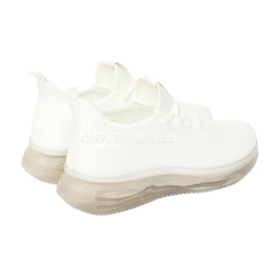 Crosshatch Heren Matfen Flyknit Sneakers (Wit) - Image 2