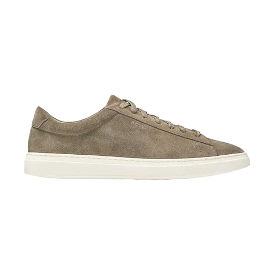 Boss Heren Kieran Suède Trainers (Groen) - Image 1