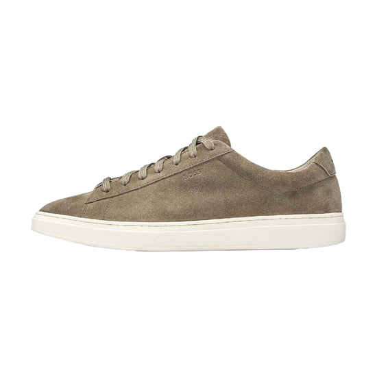 Boss Heren Kieran Suède Trainers (Groen) - Image 3