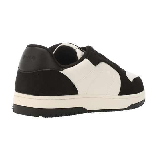 Hugo Boss Womens/Ladies Hadrian Tennis Trainers (White/Black) - Image 2