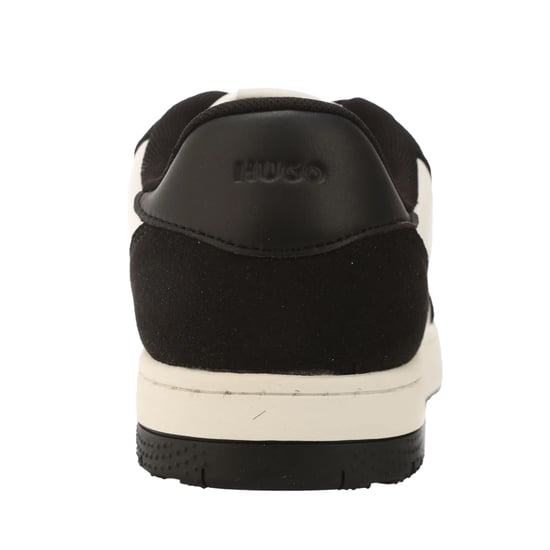 Hugo Boss Womens/Ladies Hadrian Tennis Trainers (White/Black) - Image 3