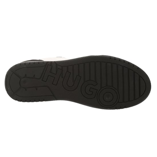 Hugo Boss Womens/Ladies Hadrian Tennis Trainers (White/Black) - Image 5