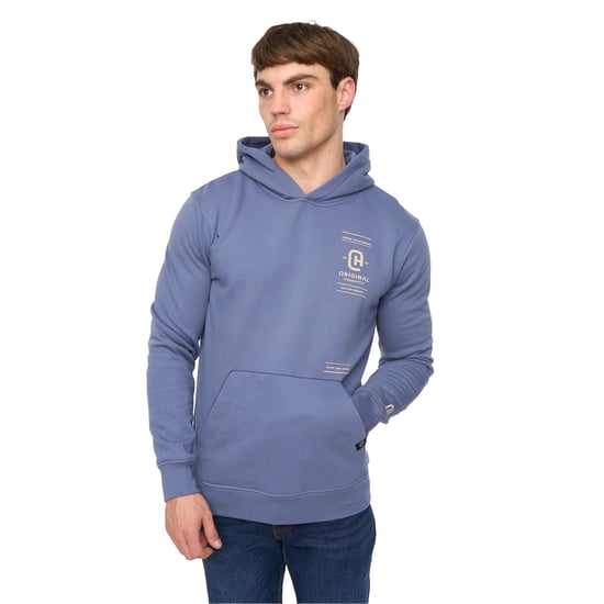Crosshatch Heren Jamolat Hoodie (Denim Blauw) - Image 1