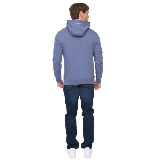 Crosshatch Heren Jamolat Hoodie (Denim Blauw) - Image 2