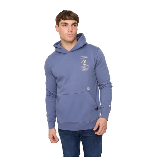 Crosshatch Heren Jamolat Hoodie (Denim Blauw) - Image 3