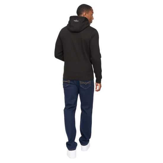 Crosshatch Heren Vintarge Hoodie (Zwart) - Image 2