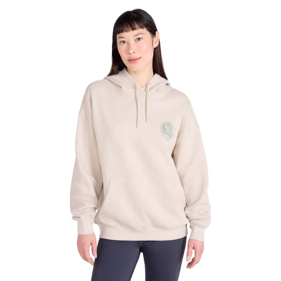 Mountain Warehouse Kvinnors/Ladies Mountain Collage Avslappnad Passform Hoodie (Beige) - Image 1