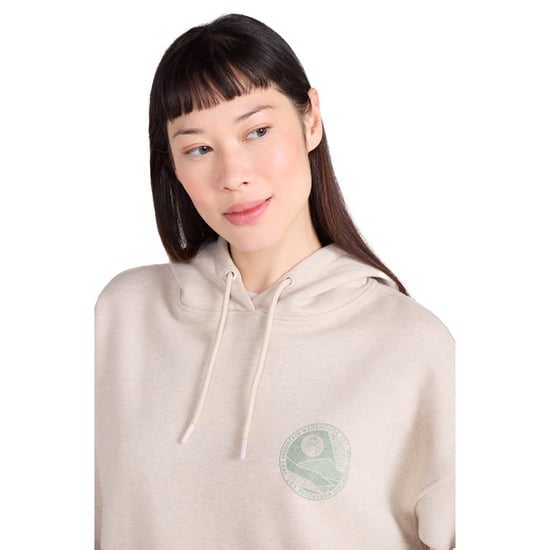 Mountain Warehouse Kvinnors/Ladies Mountain Collage Avslappnad Passform Hoodie (Beige) - Image 3