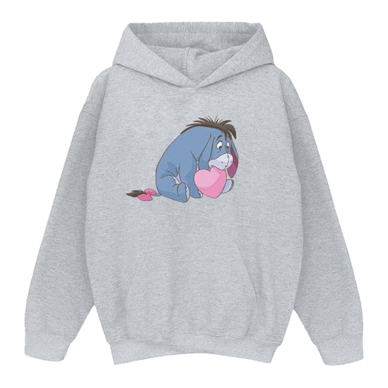 Disney Womens/Ladies Winnie The Pooh Eeyore Mouth Hoodie (Sport Grå) - Image 1