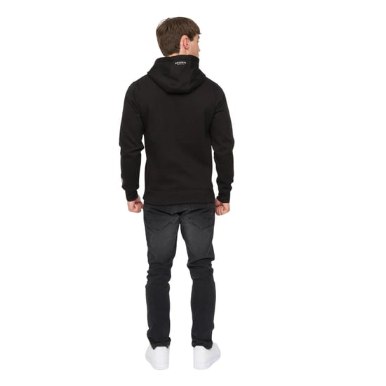 Crosshatch Heren Cresswell Hoodie (Zwart) - Image 2