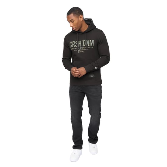 Crosshatch Heren Campbox Hoodie (Zwart) - Image 4