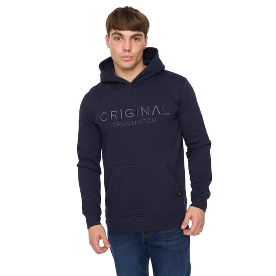 Crosshatch Heren Haromere Hoodie (Marineblauw) - Image 3