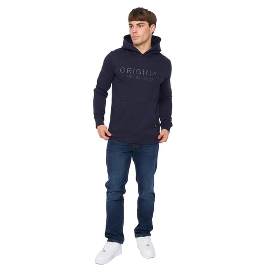 Crosshatch Heren Haromere Hoodie (Marineblauw) - Image 4
